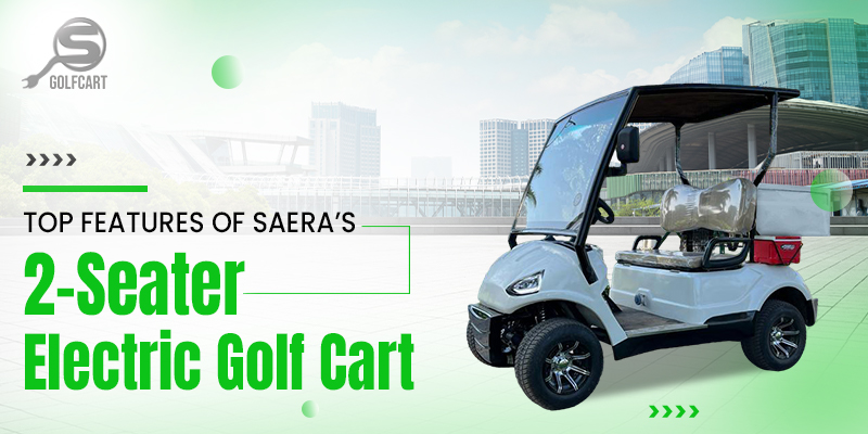 features of 2-Seater Electric Golf Cart