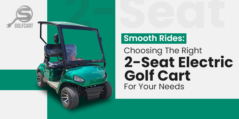 2 Seater Electric Golf Cart