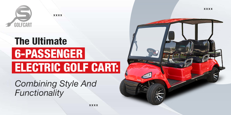 6-Seater Golf Cart